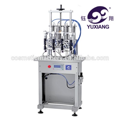 YX PLC 4 head peristaltic pump perfume filling machine